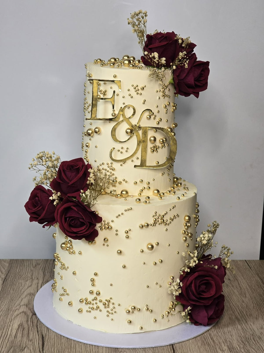 Pearl Wedding Cake