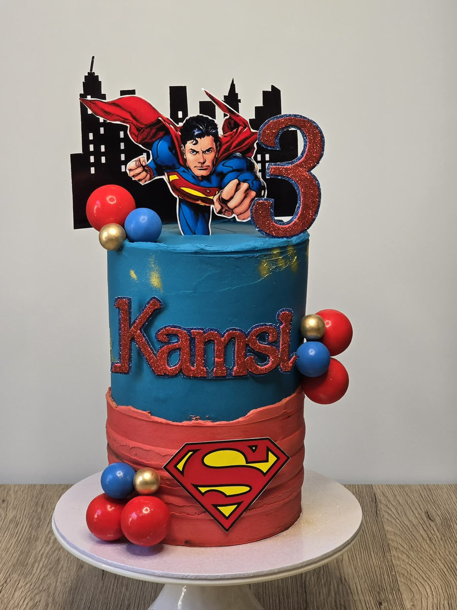 Superhero Cake
