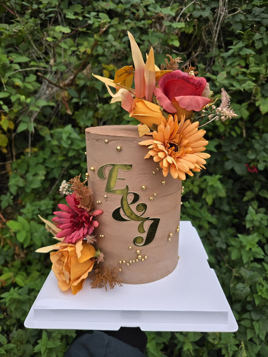 Floral Wedding Cake